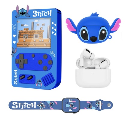 Mega Combo Consola 500 juegos + Reloj Inteligente + Audífonos Pro